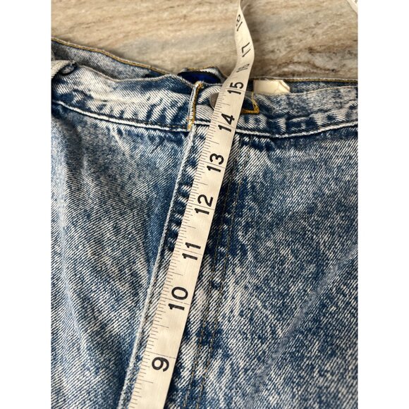 Sasson Modern Basics Acid Wash 80’s Mom Jeans Super High Waist Size 26W Women’s - Picture 8 of 10